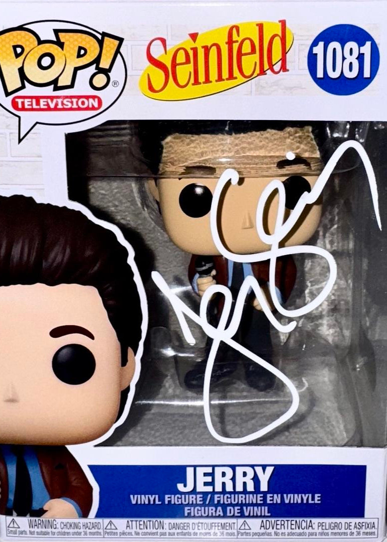 Jerry Seinfeld Signed Funko Pop #1081 "Jerry" (Seinfeld) - Beckett COA